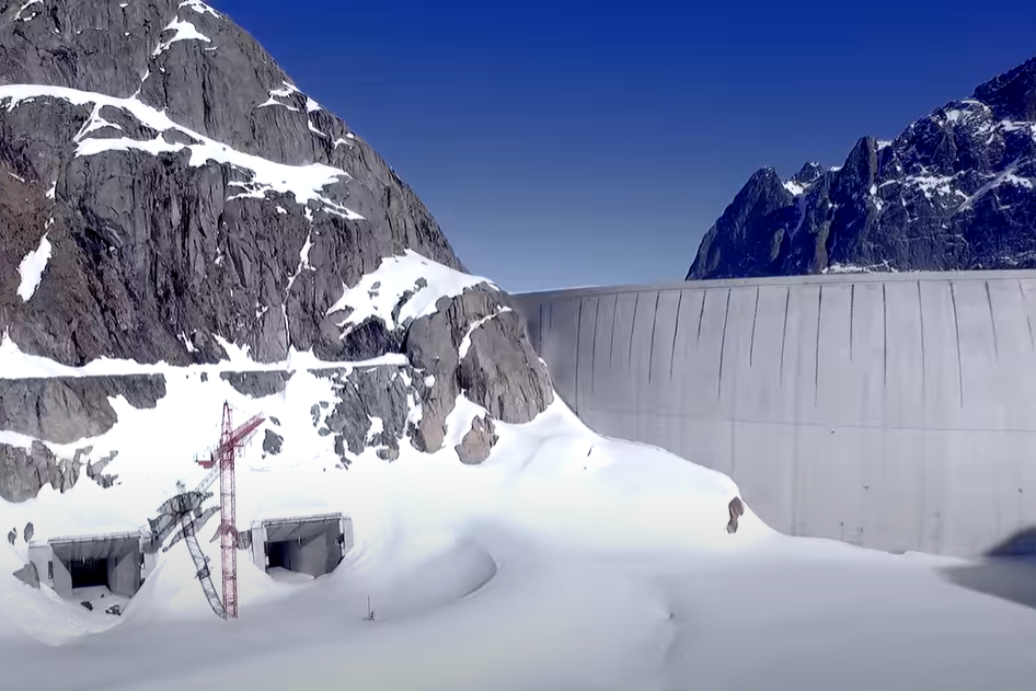 Pumped Storage Plant Nant de Drance (CH), Vieux-Emosson.