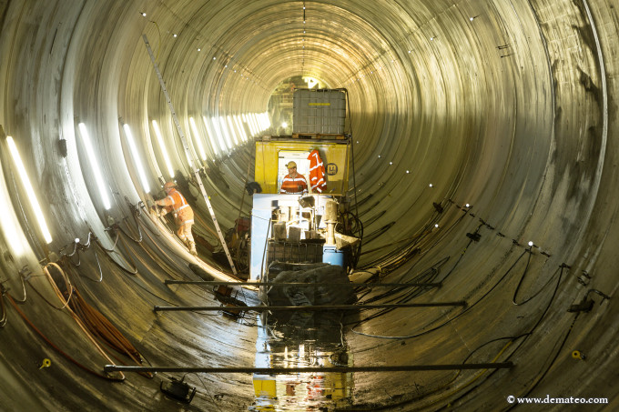 Pumped Storage Hydro Power Station Limmern (CH), Passive Prestressing Grouting.