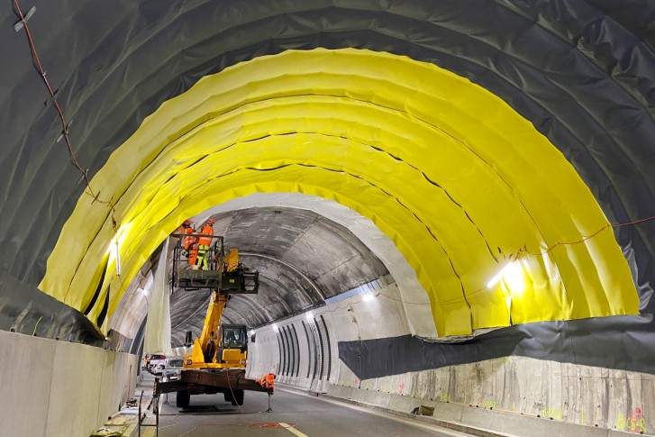 N2 Melide-Grancia Motorway Tunnel
