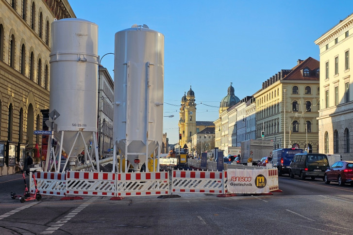 Ludwigstraße, Munich, Binder Injections